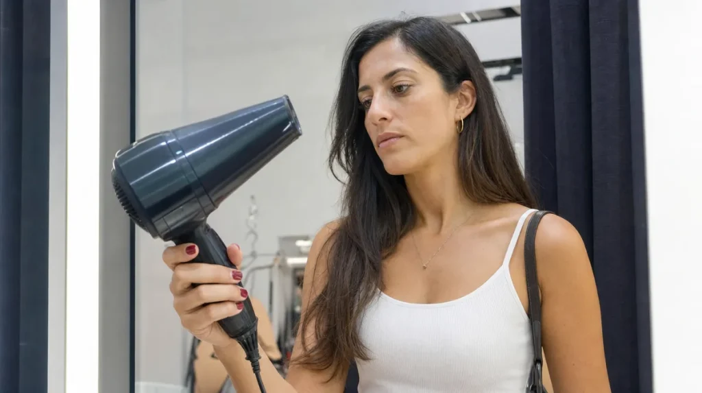 O teste de fluxo de ar que você pode fazer na loja